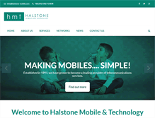 Tablet Screenshot of halstone-mobile.com